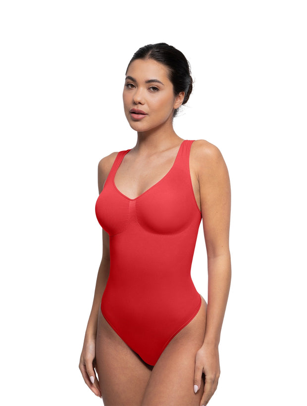 Sømløs Sculpt Thong Bodysuit