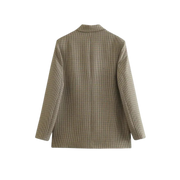 Odile | Klassisk Blazer i Houndstooth