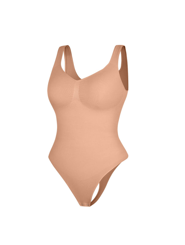 Sømløs Sculpt Thong Bodysuit