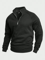 Antonio | Zip-up med halv lynlås