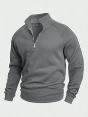 Antonio | Zip-up med halv lynlås