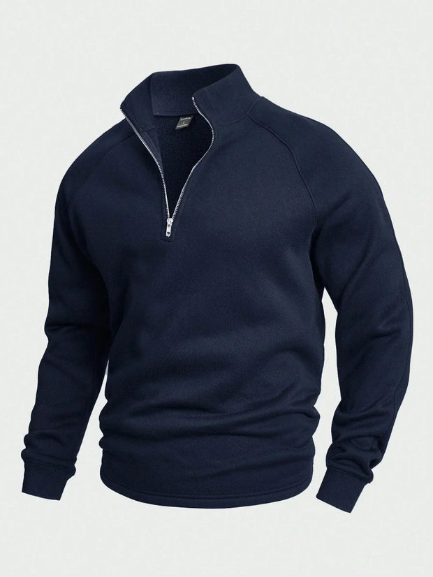 Antonio | Zip-up med halv lynlås