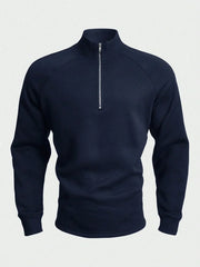 Antonio | Zip-up med halv lynlås