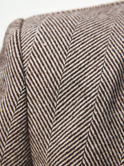 Nicole | Blazer Café Brun med Enkel Knap