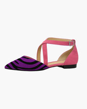 Asilia - Striped Pointed Sandals