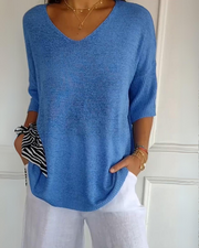 CELIA - BREATHABLE COTTON BLOUSE