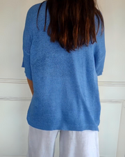 CELIA - ÅNDBAR BOMULDSBLUSE