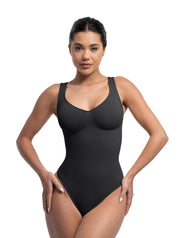 Sømløs Sculpt Thong Bodysuit