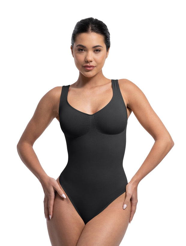 Sømløs Sculpt Thong Bodysuit