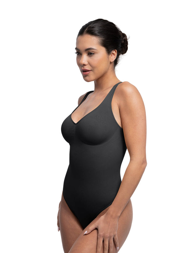 Sømløs Sculpt Thong Bodysuit