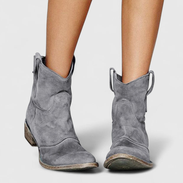 Rachel – Suede Ankle Boots