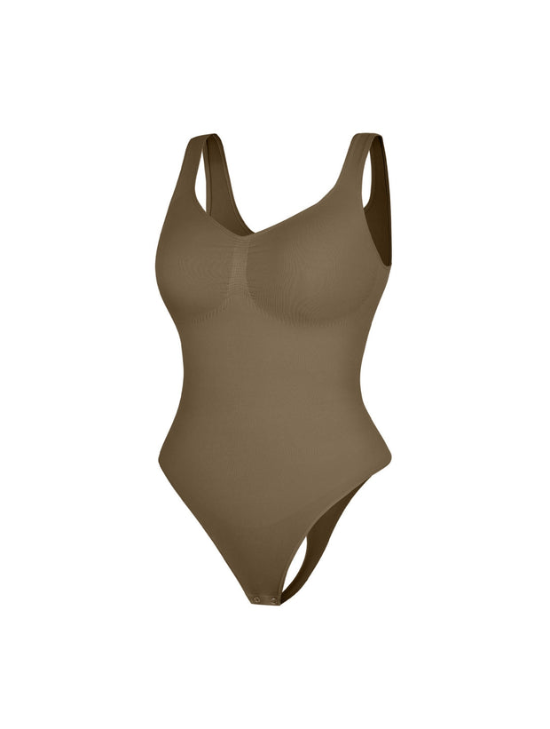 Sømløs Sculpt Thong Bodysuit
