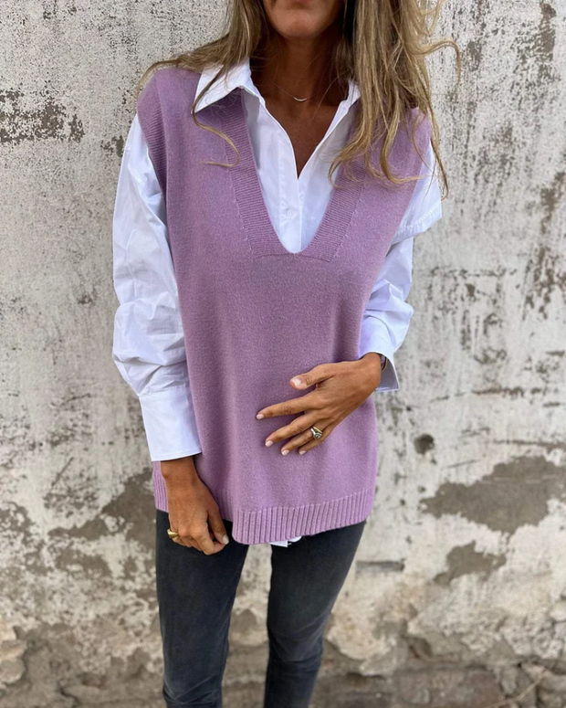 NUSA - Strikket Sweater Vest