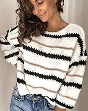 DAIANA - Casual Langærmet Sweater