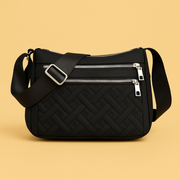 Noora™ | Nylon skuldertaske med messenger