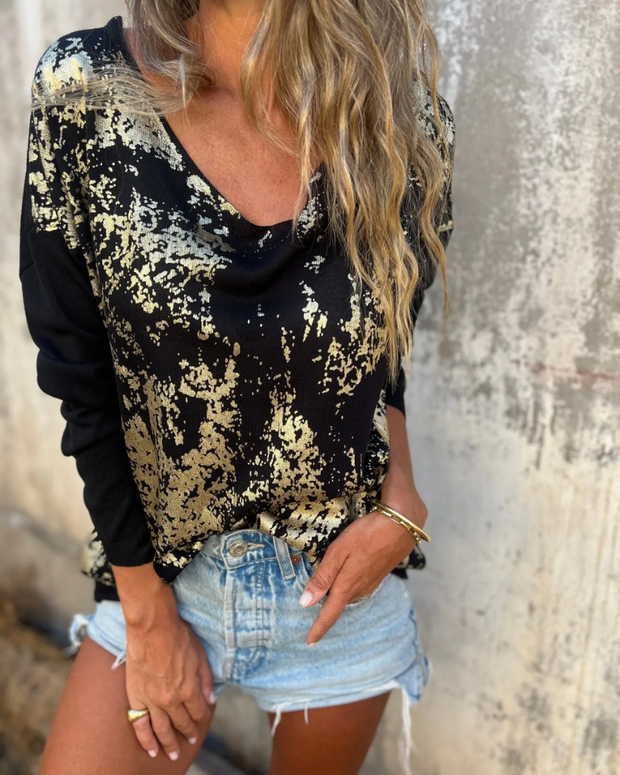 BANGLI - CASUAL STRIKKET TOP