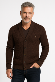 Men's Cardigan with Buttons