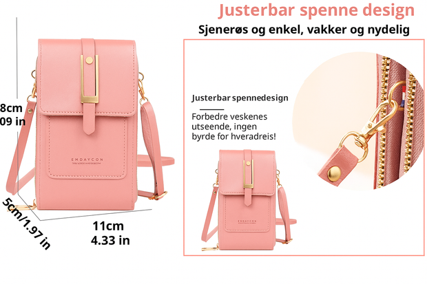 Noora™ | Crossbody-taske med mobiltelefon