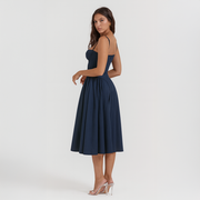 Celine Corset Midi Dress
