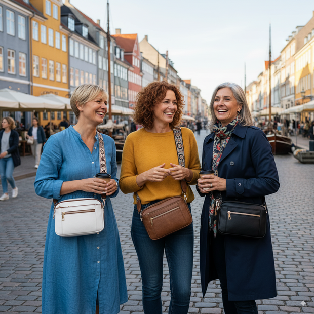 Mira™ - Elegant Læderaxeltaske