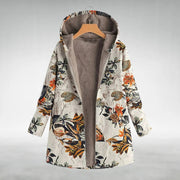 Mira™ - Elegant Blomster Fleecejakke
