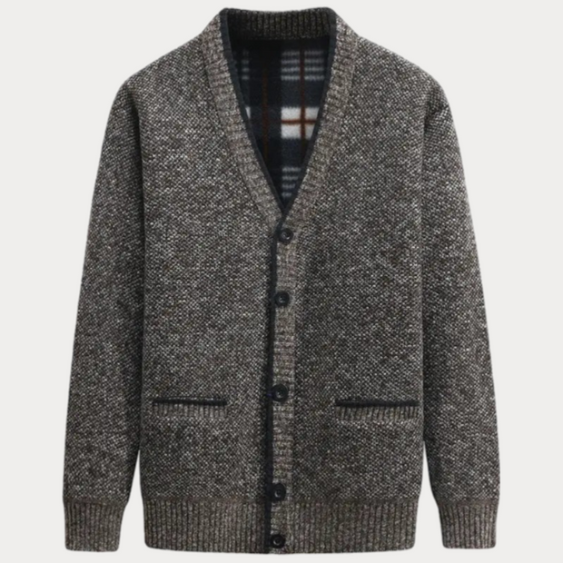 Andreas™ | Klassisk Strikket V-hals Cardigan