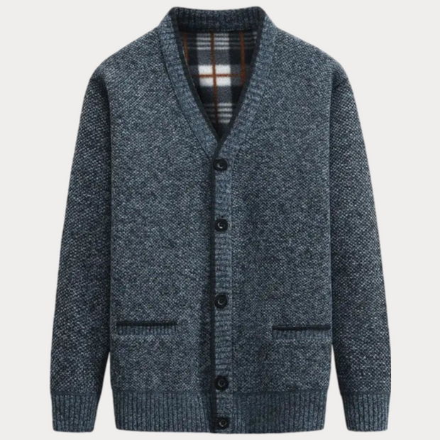 Andreas™ | Classic Knitted V-Neck Cardigan
