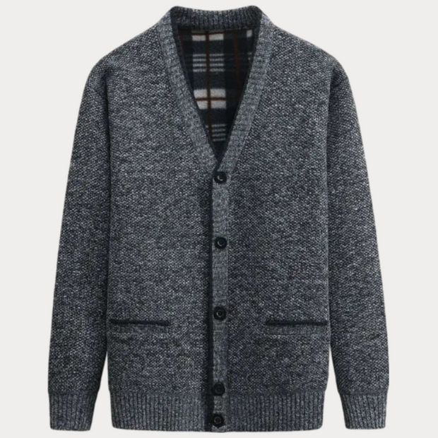 Andreas™ | Klassisk Strikket V-hals Cardigan