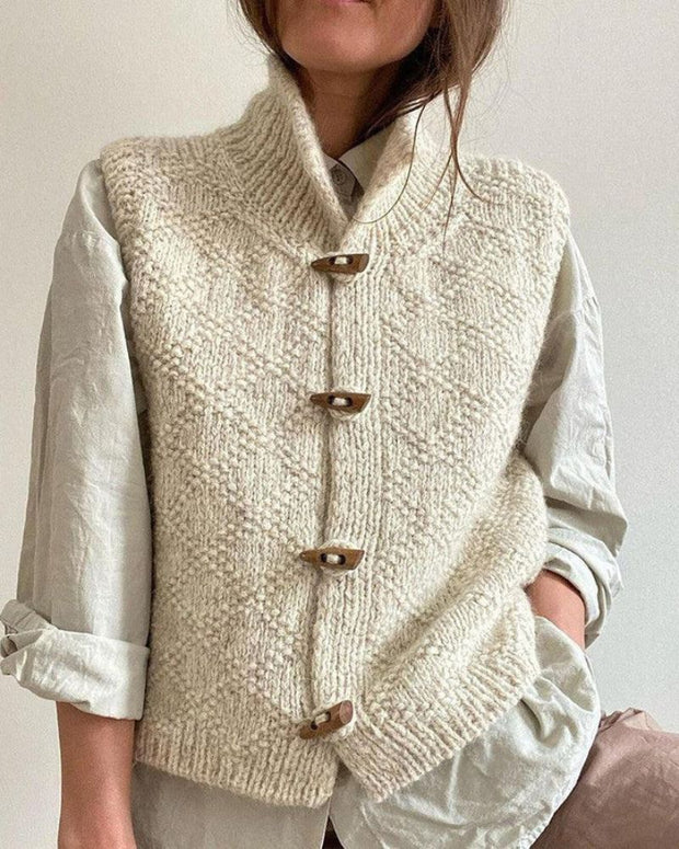 INGRID - ELEGANT CARDIGAN UDEN ÆRMER