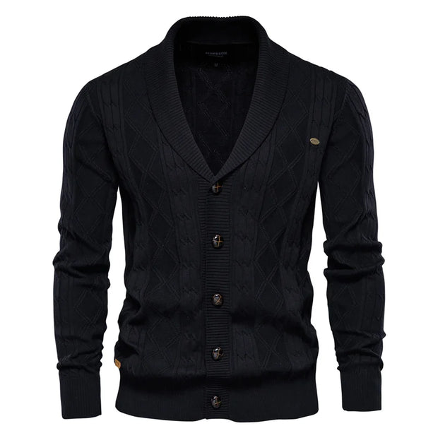 Men's Cardigan with Buttons