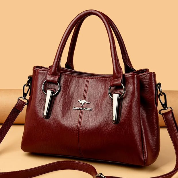 Noora™ | Crossbody i blødt læder