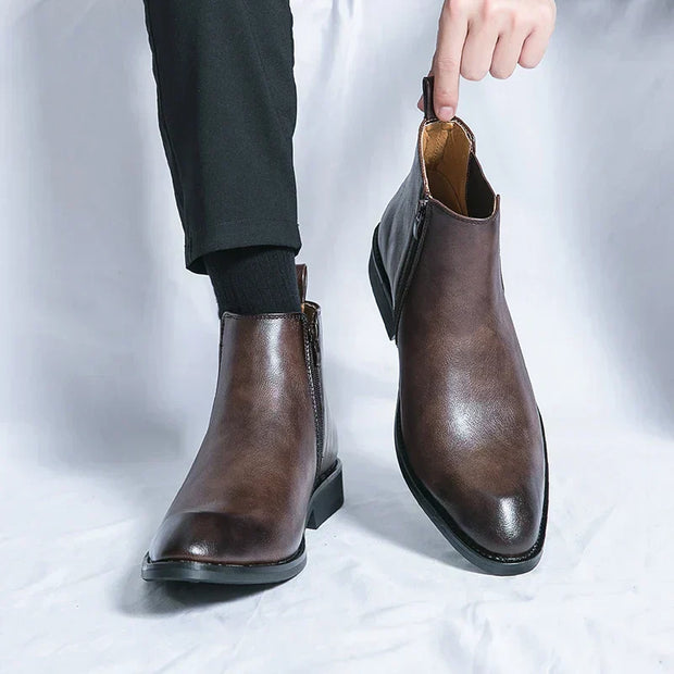 Cooper | Chelsea Boots with Zipper