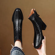 Sharon - Elegant Comfort Heel Boots