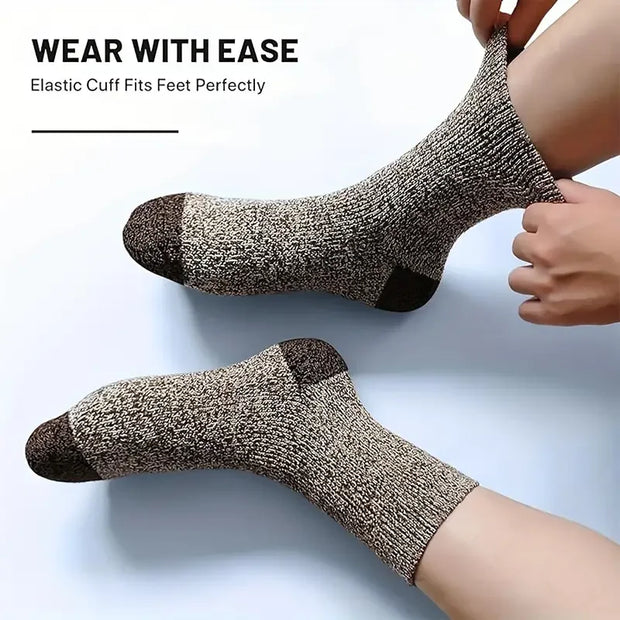 5 Pair Merino Wool Socks for Men