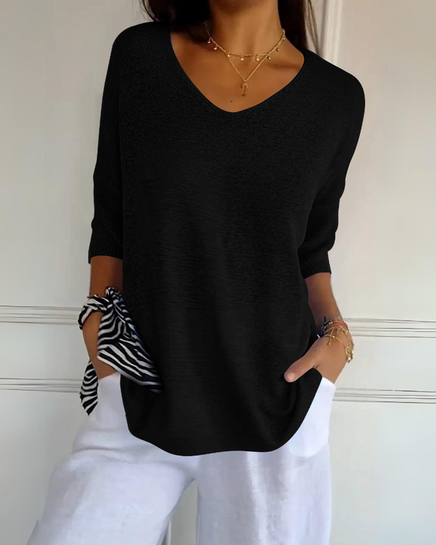 CELIA - BREATHABLE COTTON BLOUSE