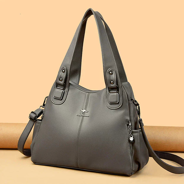 Noora™ | Klassisk vintage skuldertaske