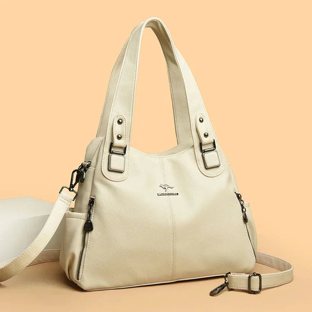 Noora™ | Klassisk vintage skuldertaske