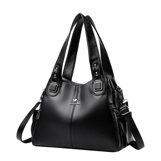 Noora™ | Klassisk vintage skuldertaske
