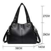 Noora™ | Klassisk vintage skuldertaske