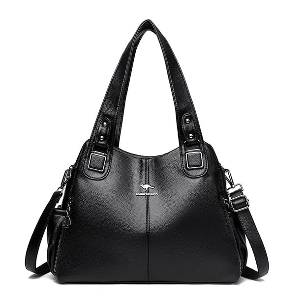 Noora™ | Klassisk vintage skuldertaske