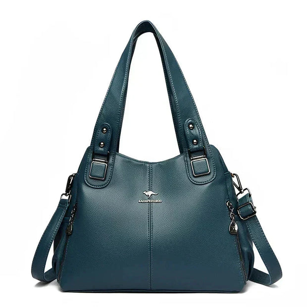 Noora™ | Klassisk vintage skuldertaske
