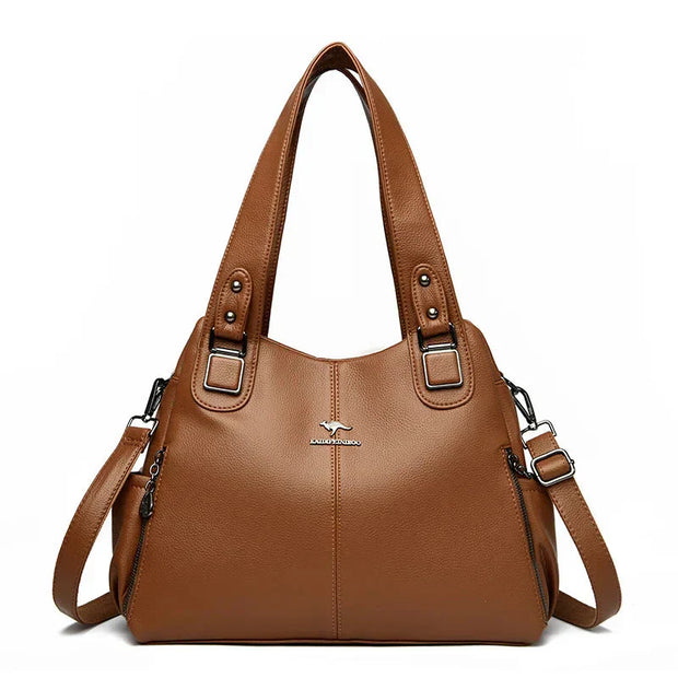 Noora™ | Klassisk vintage skuldertaske