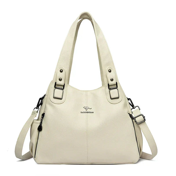 Noora™ | Klassisk vintage skuldertaske