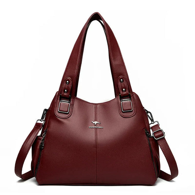 Noora™ | Klassisk vintage skuldertaske