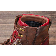 Dawson™ | Faux Leather Oxford Boots