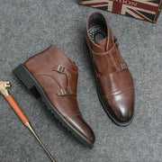 Darell | Double Monk Strap Boots