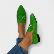 Kaia – Spidse slip-on ballerinaer