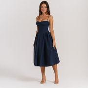 Celine Corset Midi Dress