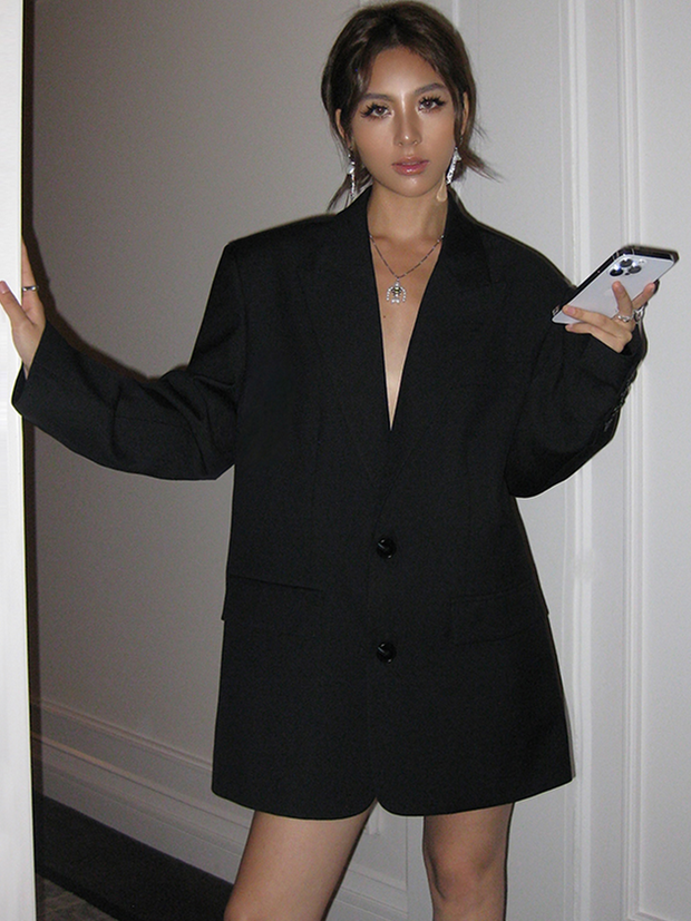 Marie-France | Oversized Blazer