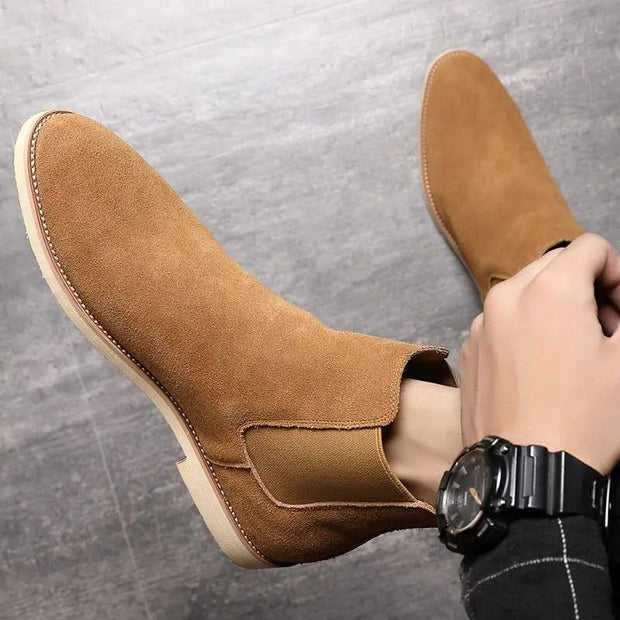 Bradley | Chelsea Boots in Soft Suede